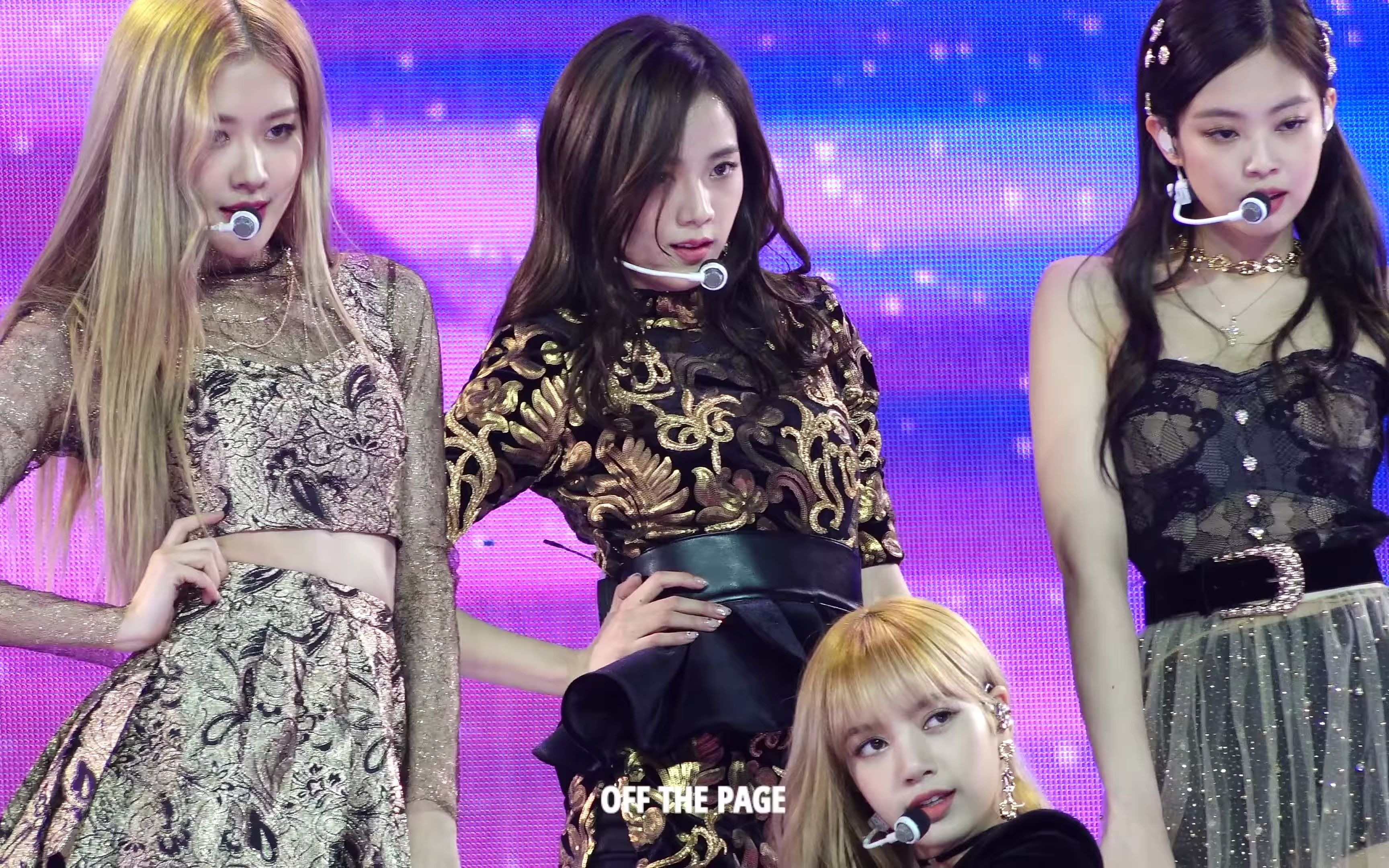 161119 blackpink  playing with fire mma金智秀直拍