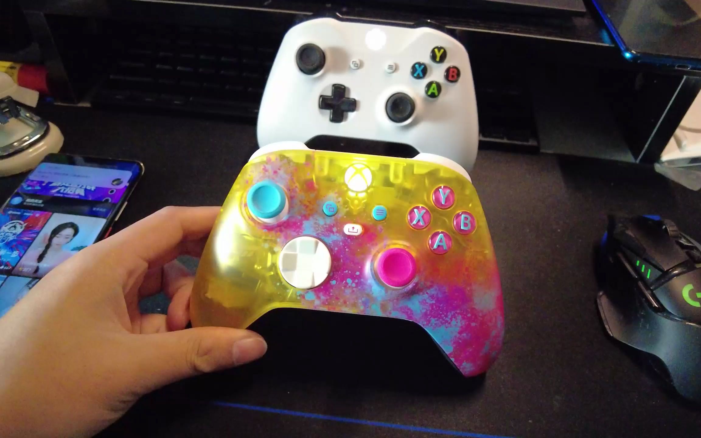 xbox地平线5限量版手柄展示