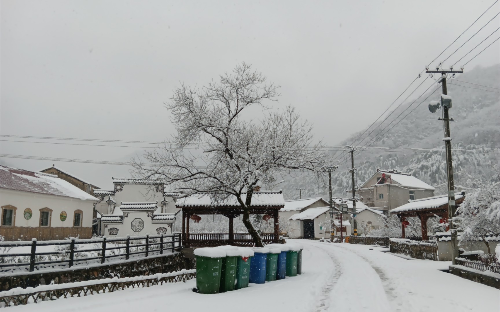 [图]2022年2月7日安徽省池州市青阳县某个地方的雪