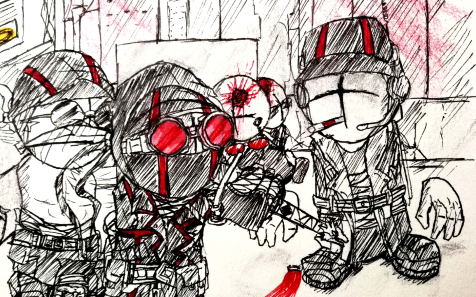 【暴力迪吧 绘画】摸摸鱼