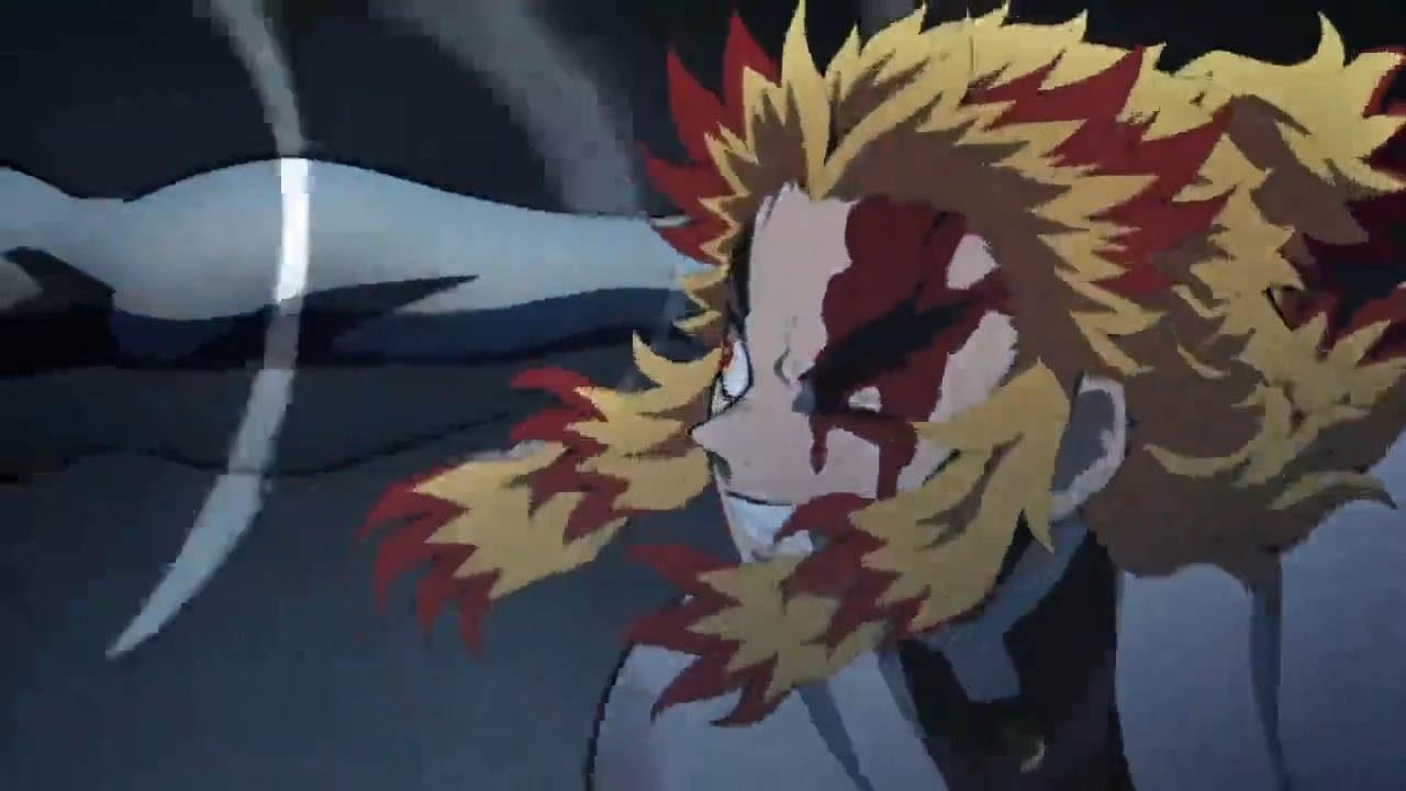 上弦之三vs炎柱