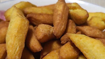 农村传统过年美食,炸面果,童年的回忆!