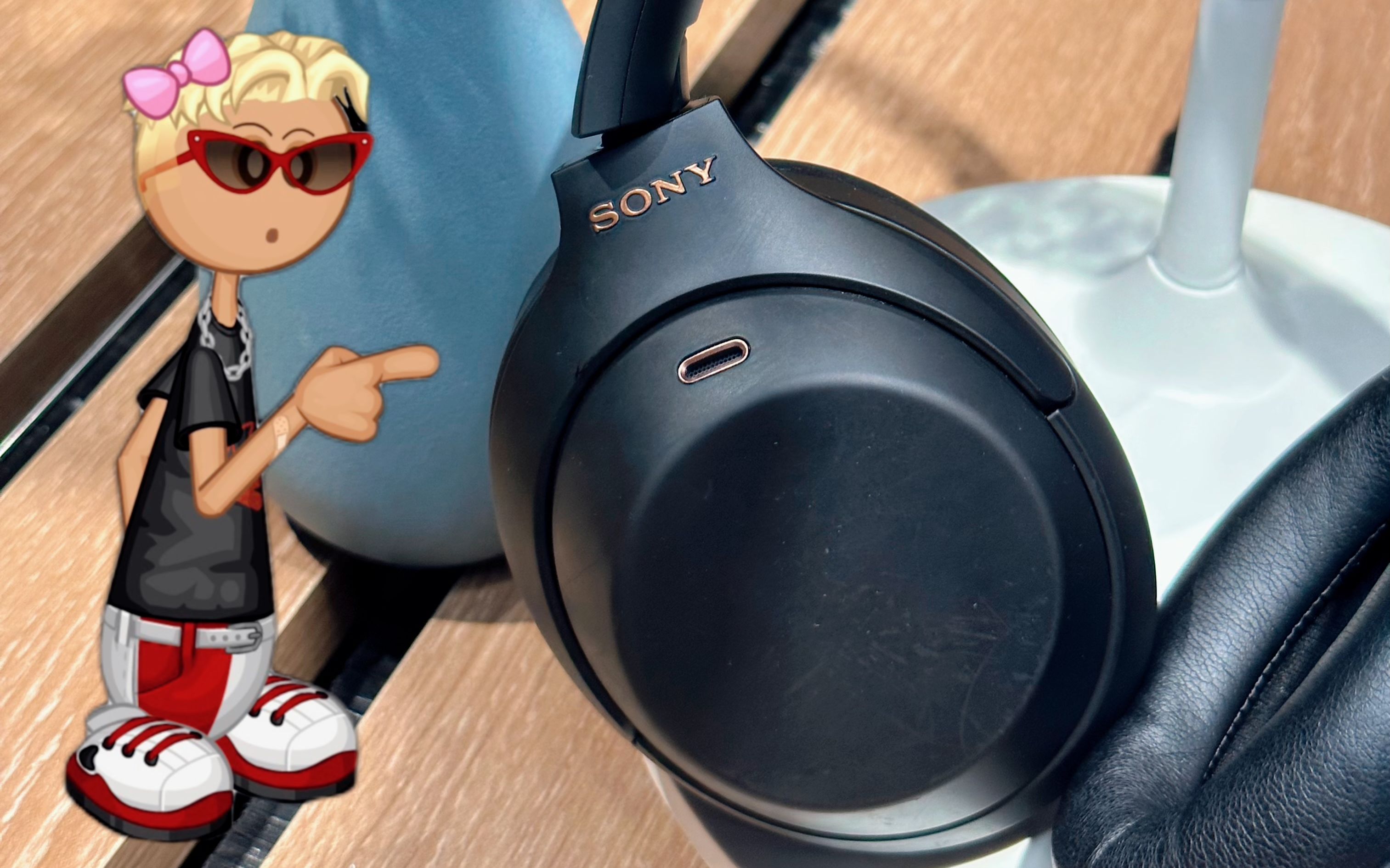 捡到了一个索尼sony xm4,耳机礼物