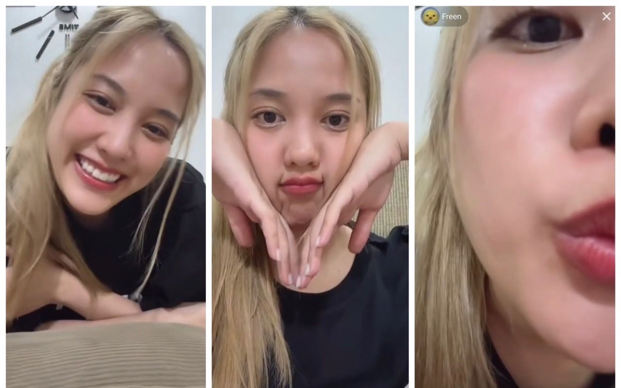 中字[freenbecky] 230307 freen tiktok live 搬家/睡覺會磨牙/與