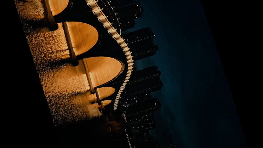 河南新乡定国湖夜景是真的美