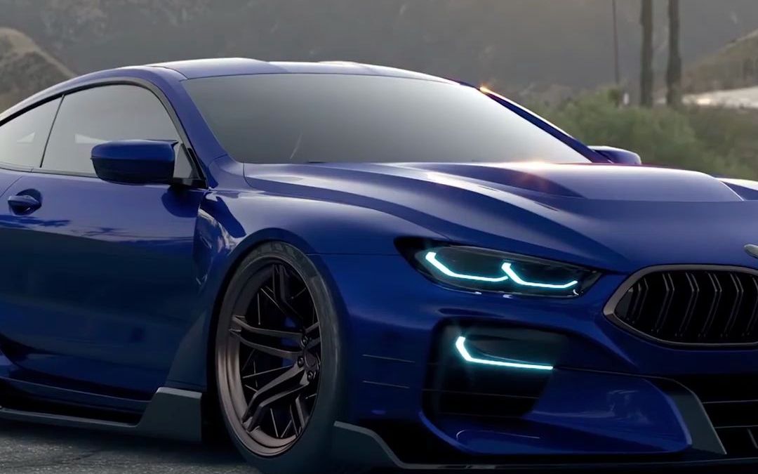 宝马m8gtr看着帅炸了