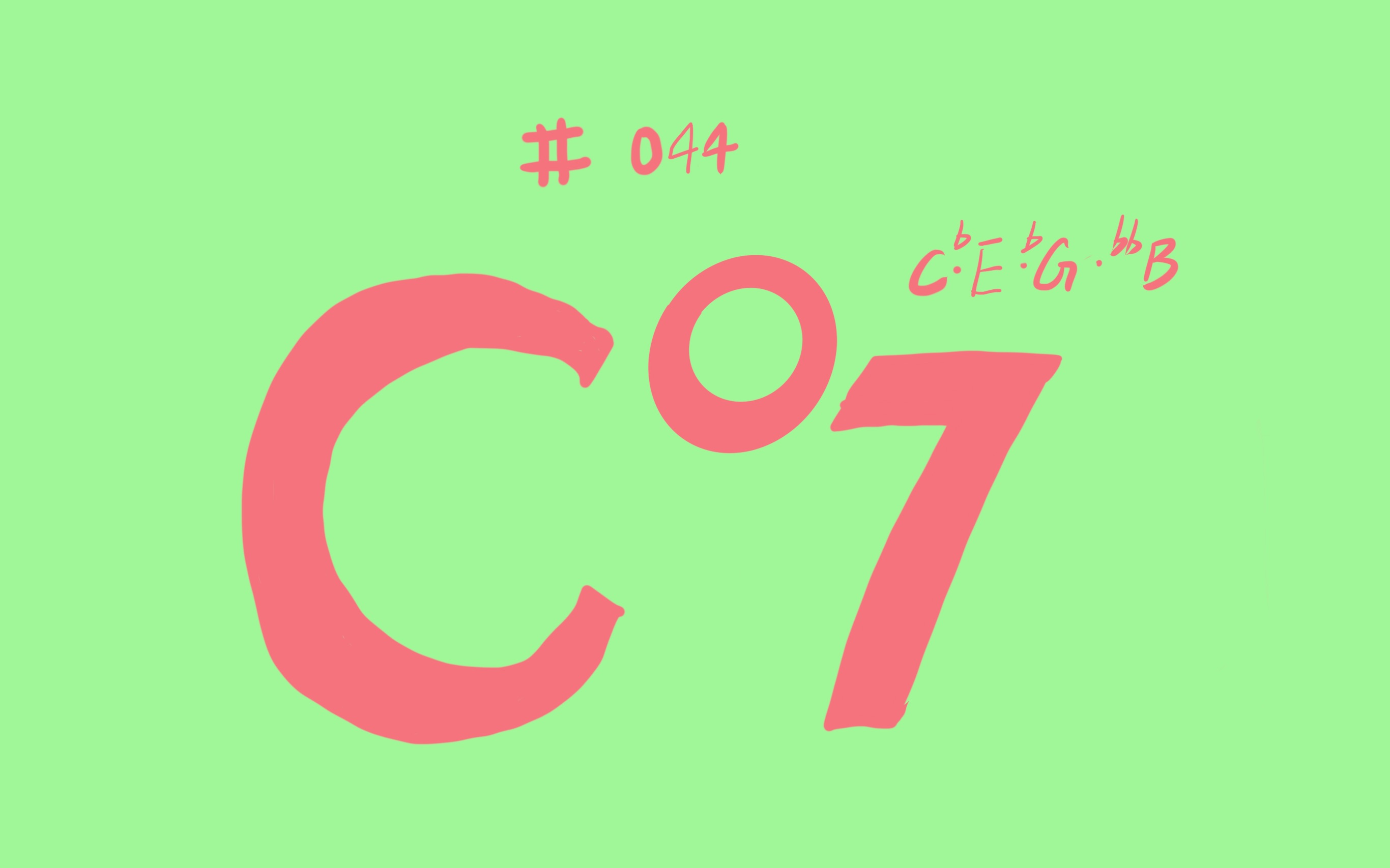 044 挑战C7和弦哔哩哔哩bilibili