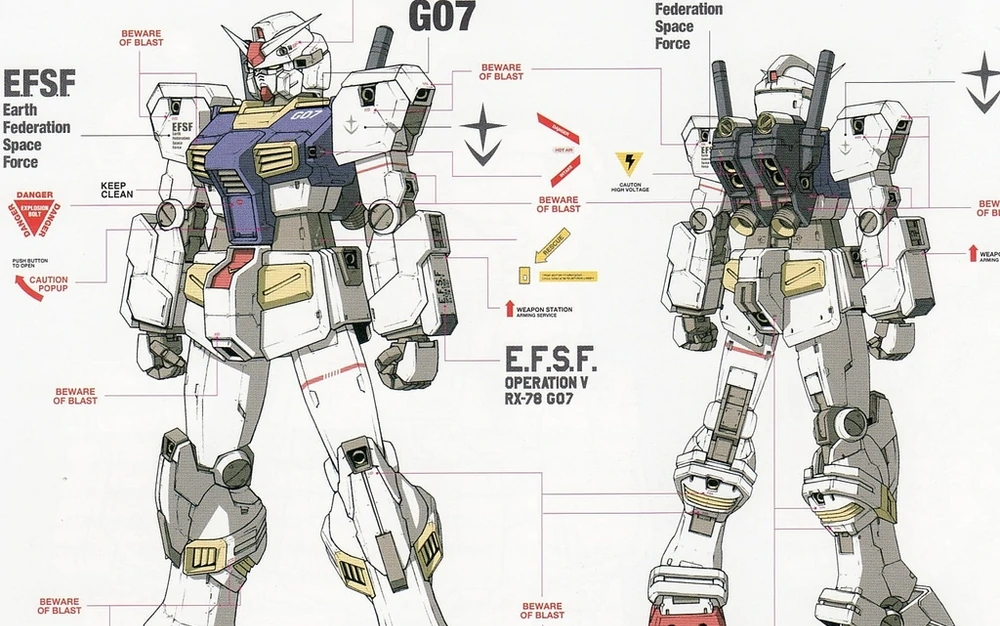 [图]【SD敢达】RX-78-7 高达七号机