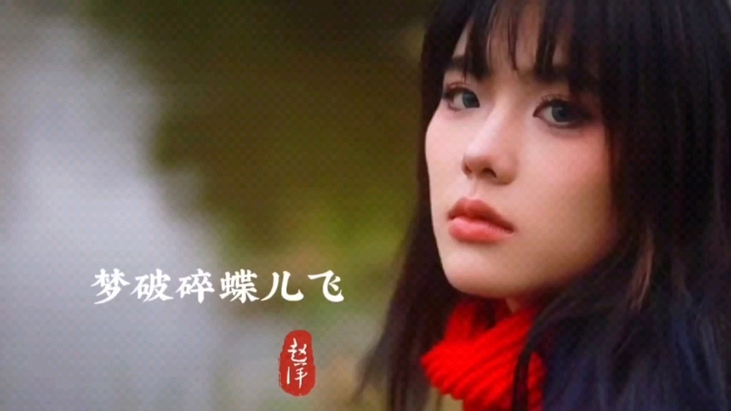 赵洋原唱《梦破碎蝶儿飞》,旋律伤感催泪情深