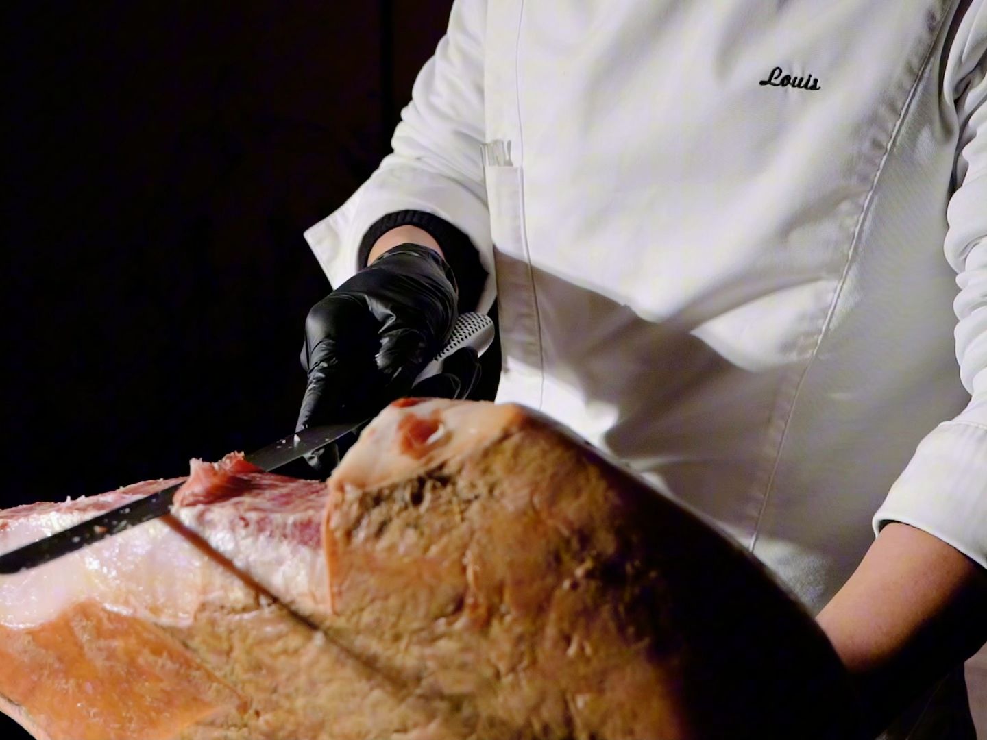 伊比利亚火腿配网纹瓜