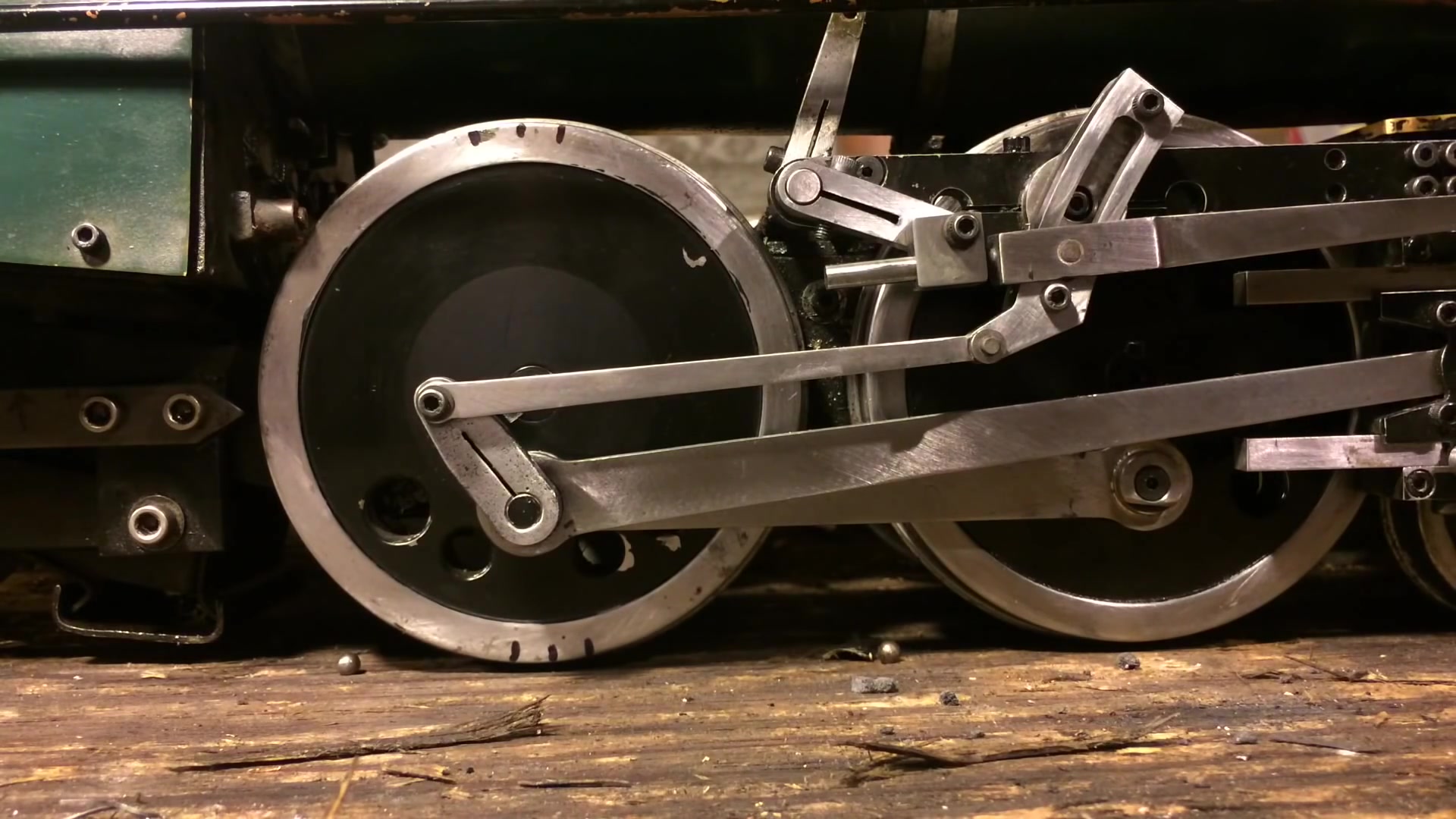 timing walschaert valve gear on a live steam locomotive_哔哩哔哩