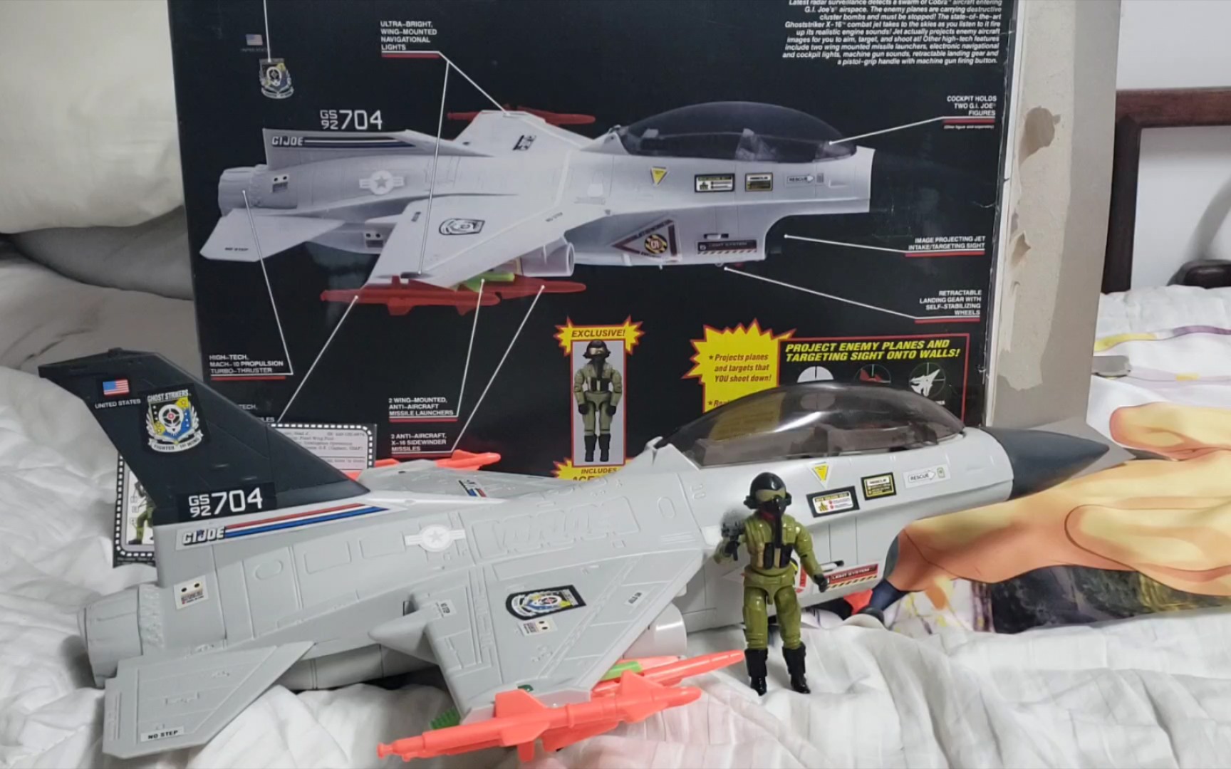 75寸兵人]g.i.joe 双座f16开箱视频