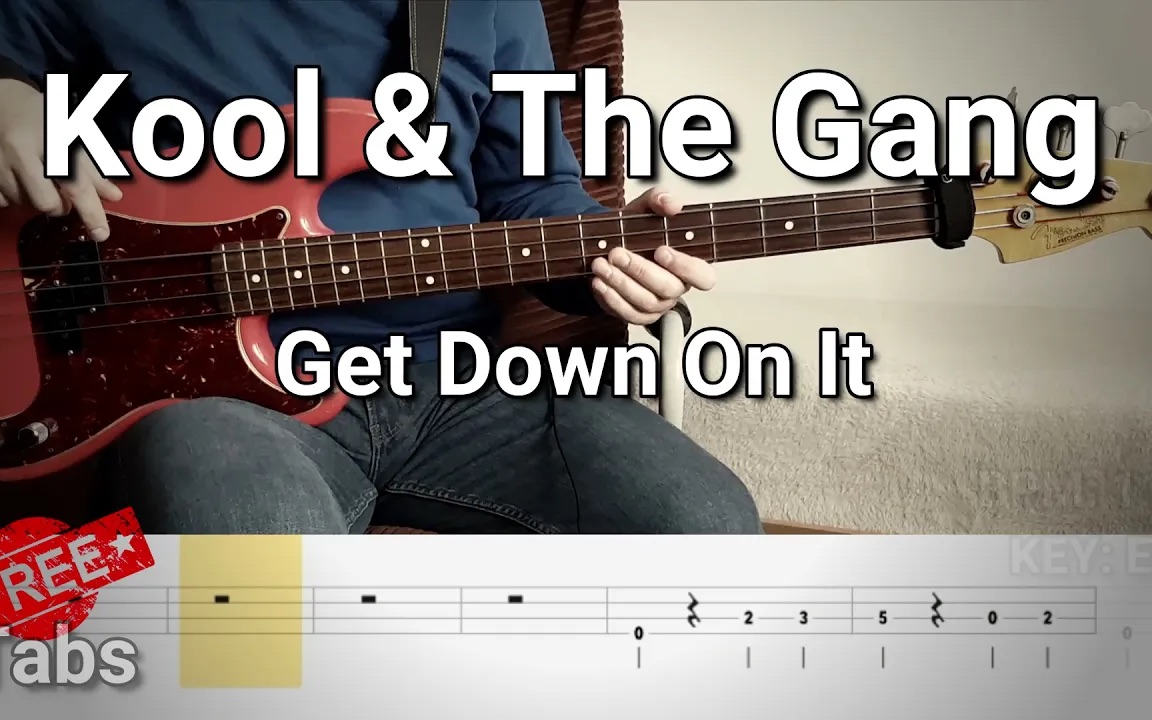 [图]【Bass Cover】Kool & The Gang - Get Down On It