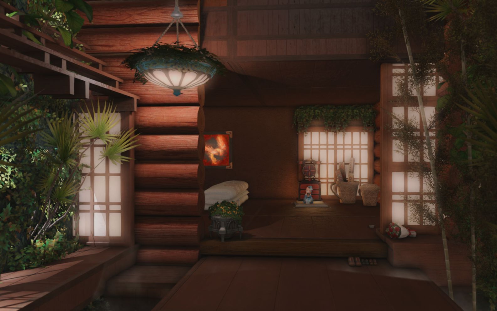 最终幻想xivs房日式水榭