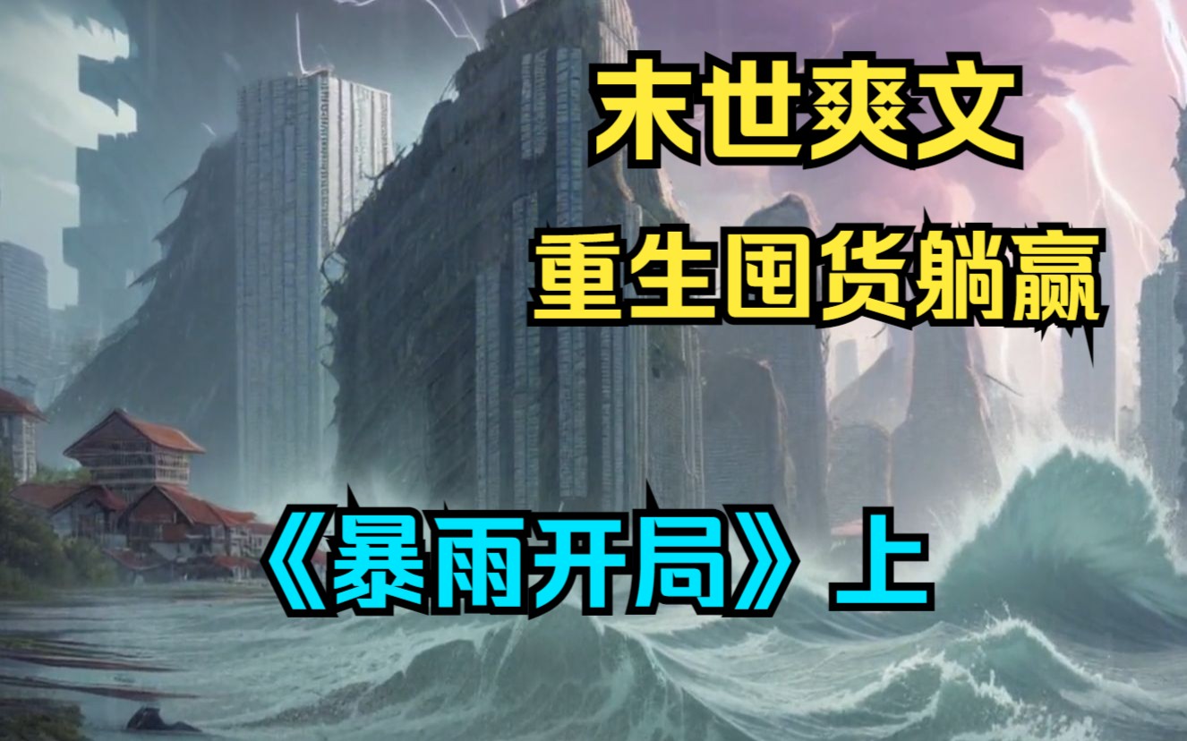 [图]末世爽文《暴雨开局》上：一场暴雨席卷大地，继而转化成了酸雨席卷全球，酸雨腐蚀了粮食房屋和人类，天灾降临！