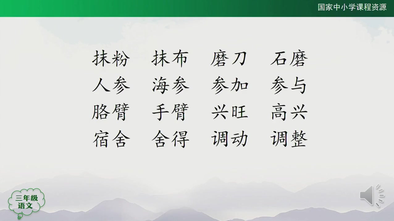 [图]三年级语文上册人教版精讲合集配电子版知识点习题 小学语文三年级上册语文《第5—8单元复习活动课》第1课时