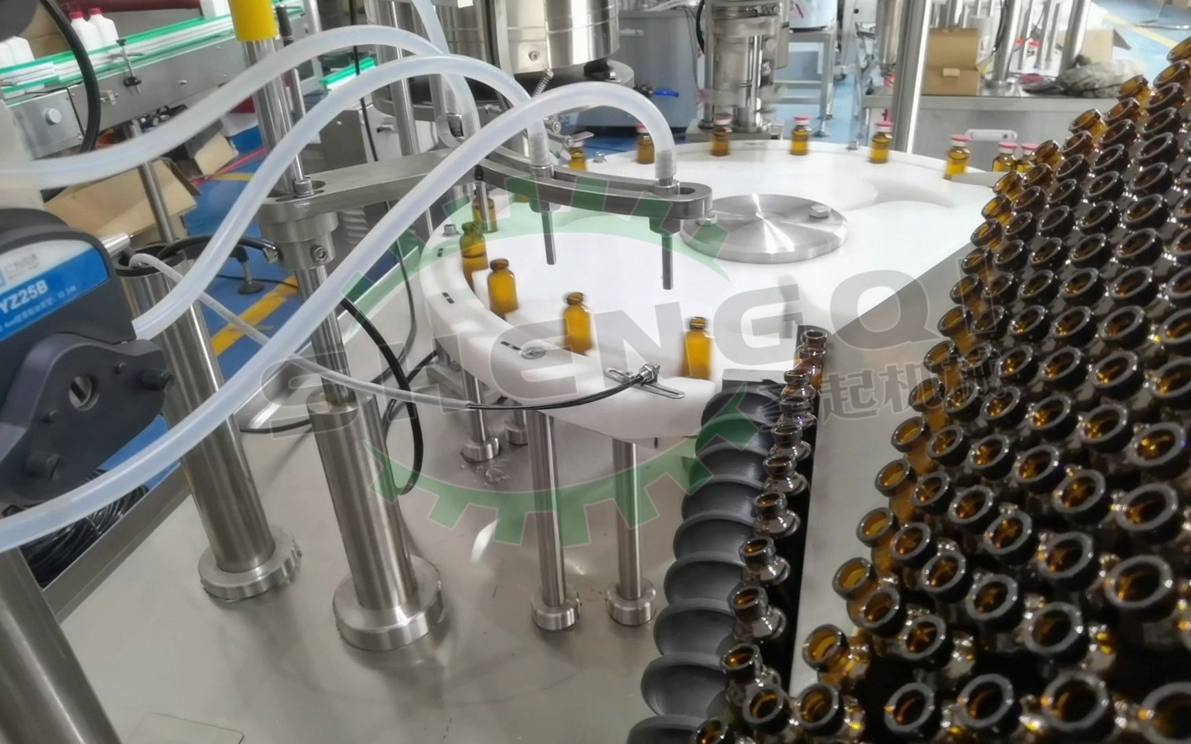 口服液灌装轧盖机