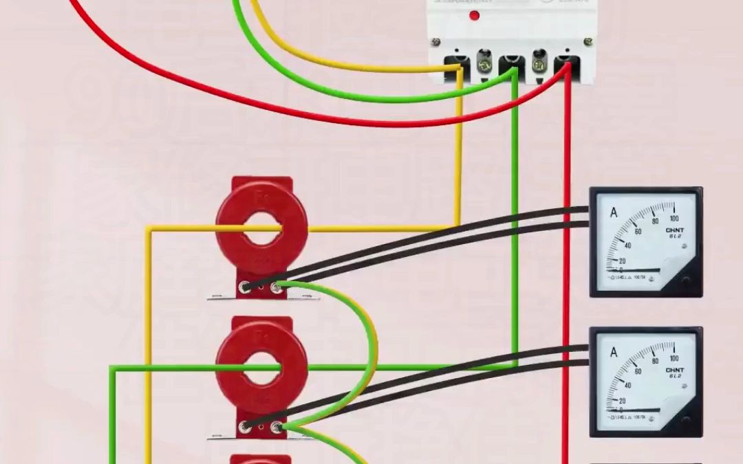 配电盘电压表电流表接线方法