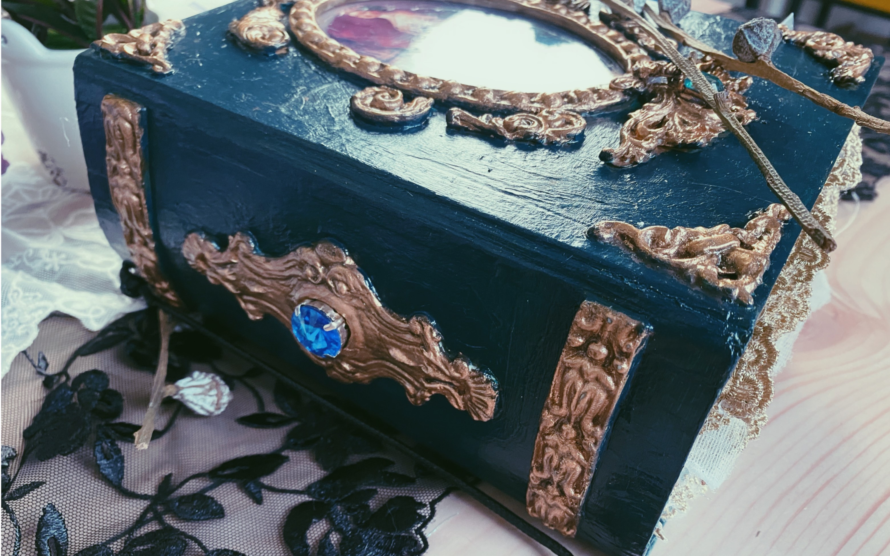 【翻翻看】华复古丽宫廷风junkjournal手帐本孙烂漫手账本 junk