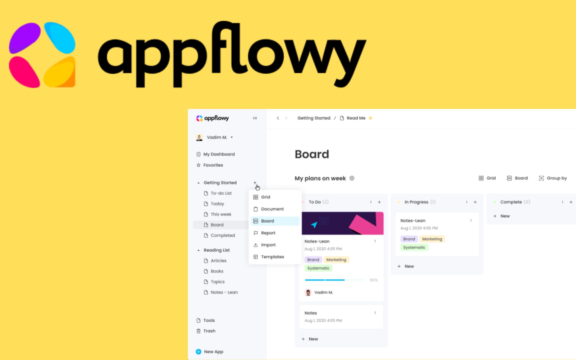 [图]Flutter开源项目 - appFlowy 真的是 Notion 的替代品? 一周暴涨 star 9k 多! - 猫哥