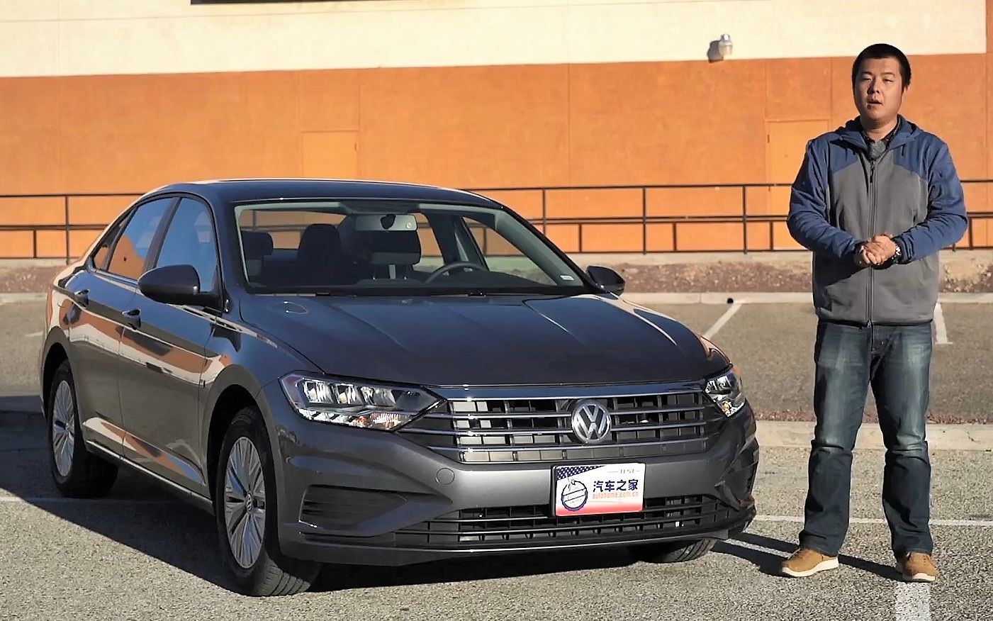 视驾现场8at的新速腾试美版大众jetta