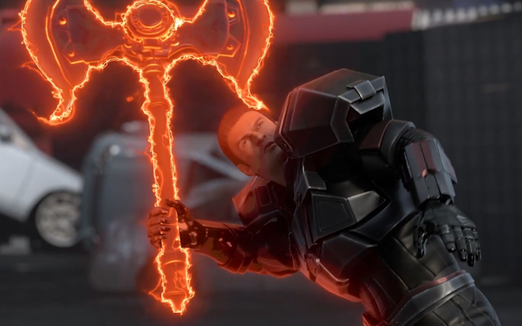 【雄兵连/燃向amv】k头王刘闯一斧子让恶魔螺旋升天大爆炸_哔哩哔哩