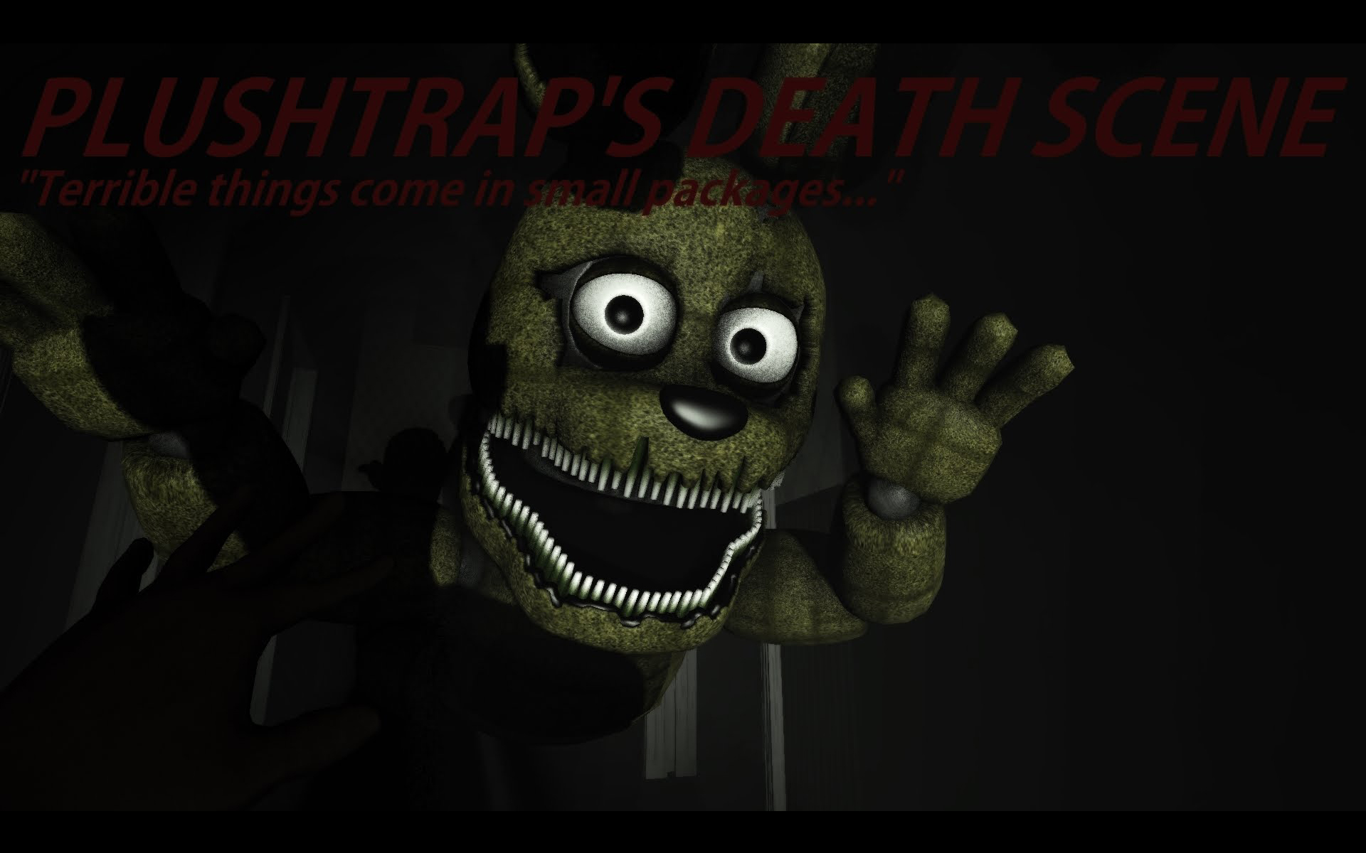 [sfm] fnaf 4 被plushtrap抓到的后果 [60fps]