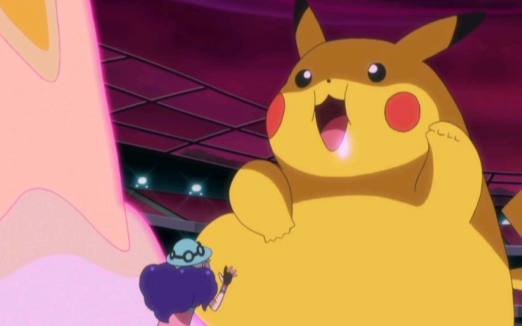 超肥化皮卡丘居然…是个大叔音?