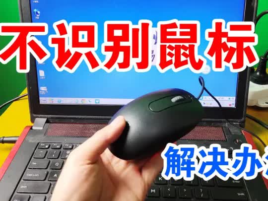 鼠标无法使用,其实电脑是没有识别到它,教你几招轻松解决