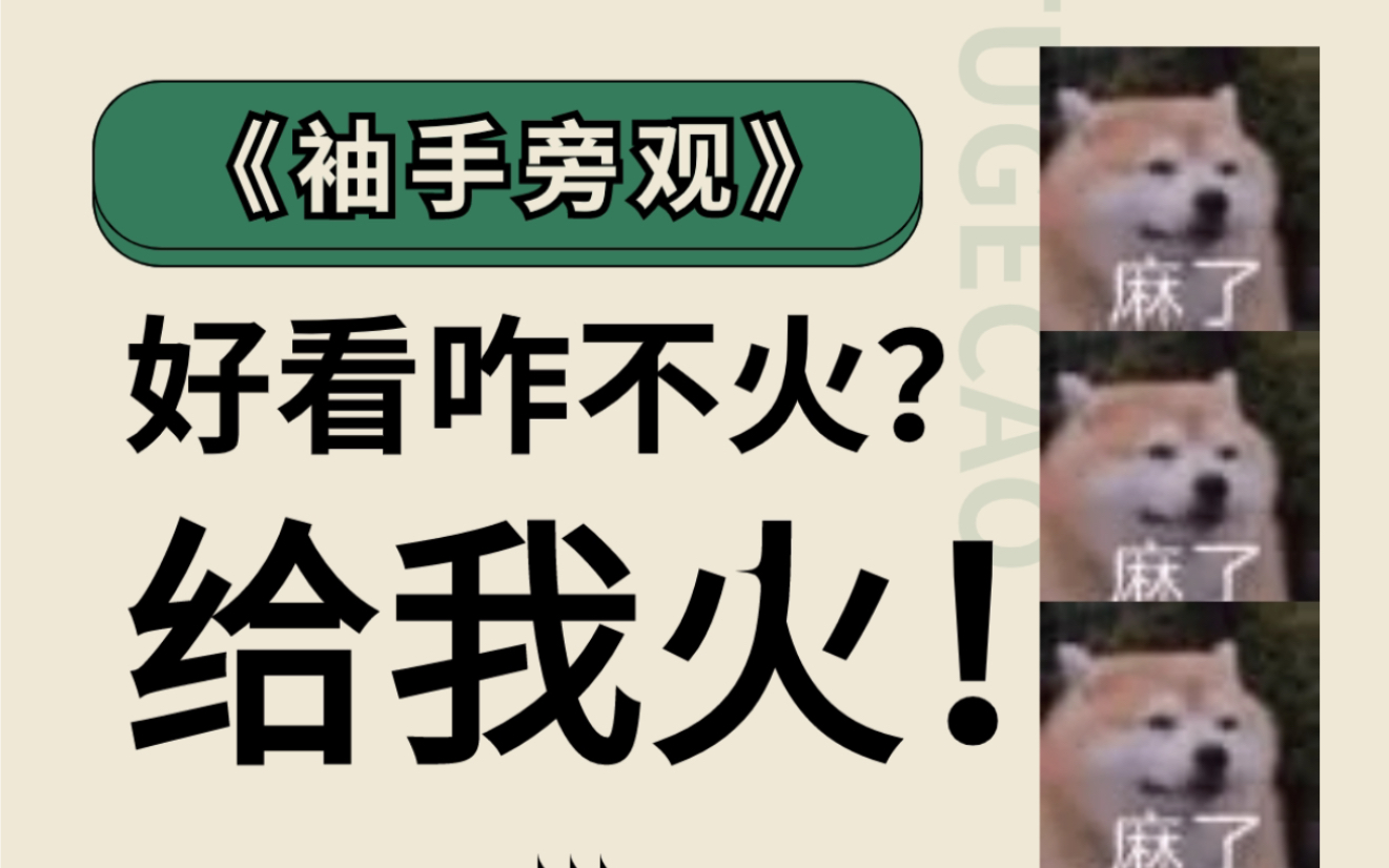 原耽推文丨学术剽窃引惨案,理想真爱破万难!!《袖手旁观》 作者:清明谷雨哔哩哔哩bilibili