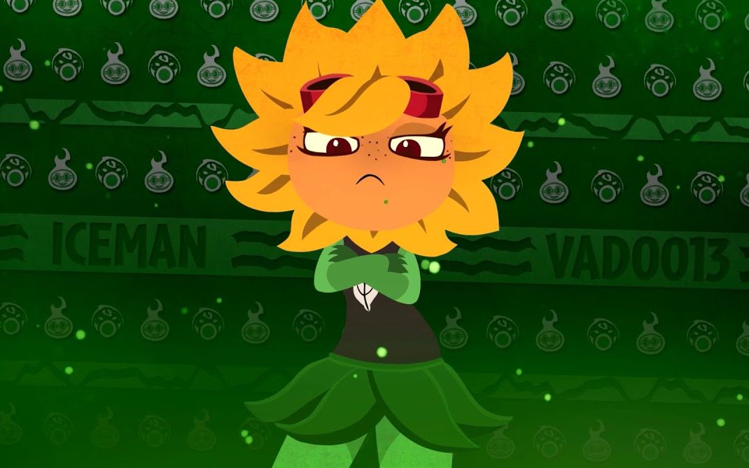 pvzhankha之舞但是耀斑花