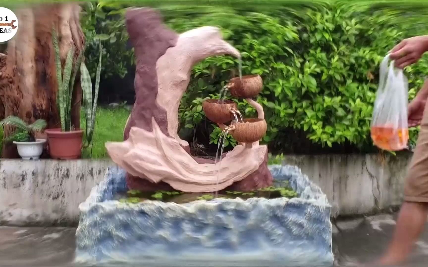 牛人9种独特创意利用泡沫箱制作鱼缸