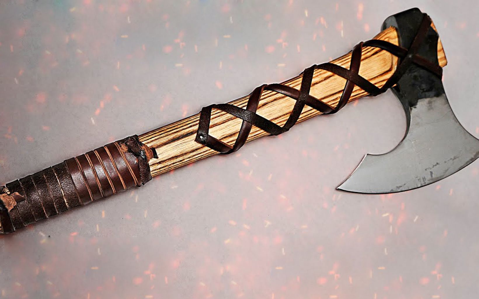 手工大神用垃圾锻造维京斧头