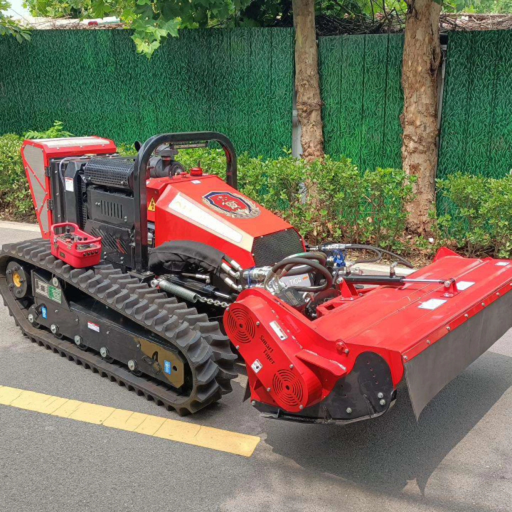 斜坡森林拓荒机消防应急开荒割草机器复杂地形拓荒机