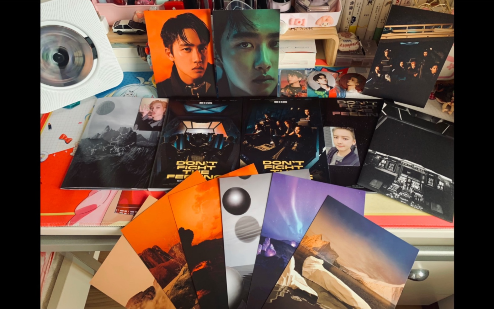 奶瓶儿exo九周年特别专辑开箱