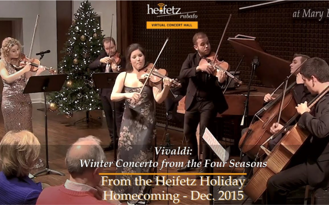 [图]维瓦尔第-四季小提琴协奏曲 冬 Heifetz Holiday: Vivaldi: Winter fr. the Four Seasons | Violin