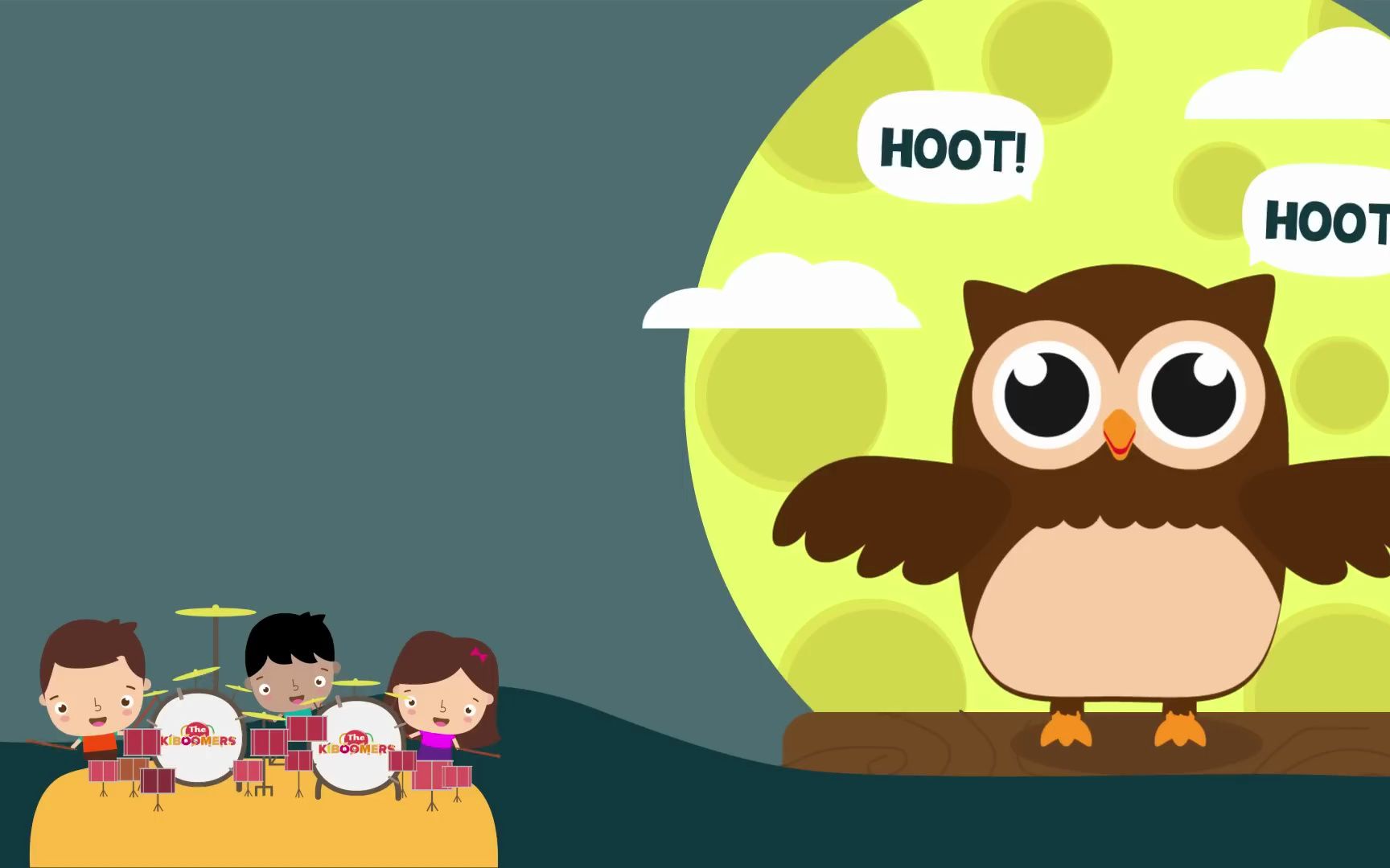 kiboomers preschool songs 学前英语儿歌系列 owl song 猫头鹰之歌