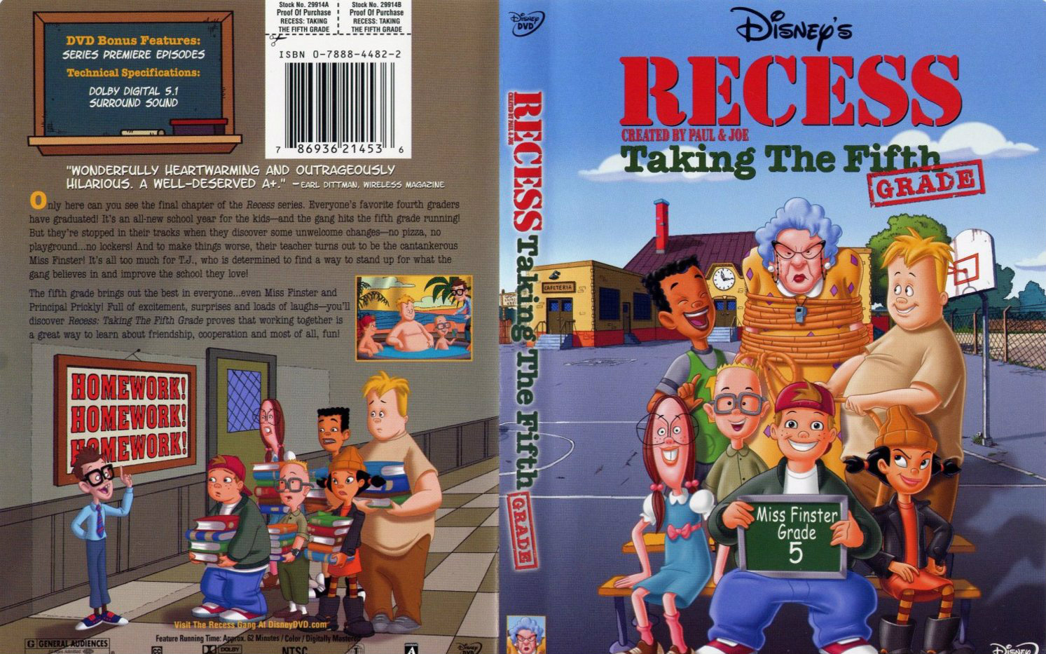 [图]【480P/DVDRip】【下课后 第五季 Recess Season 5】【2001年】【9集全】【英语无字】