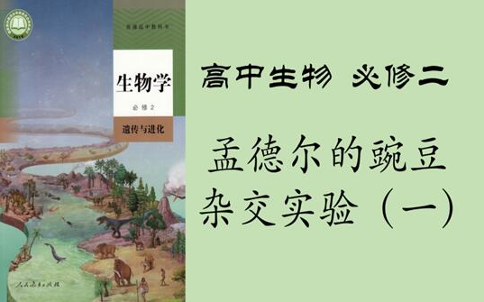 [图]【高中生物】必修二 第一章 第一节：孟德尔的豌豆杂交实验（一）