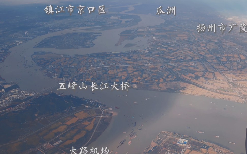 京口瓜洲一水间