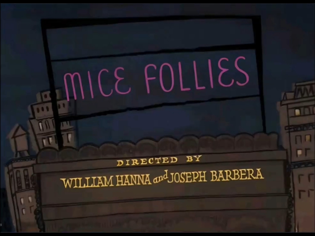 猫和老鼠室内溜冰场 mice follies.1954.重制版标题卡