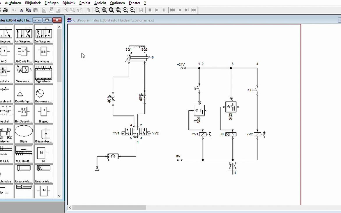 FluidSIM液压与气动实训 送料装置实例练习哔哩哔哩bilibili