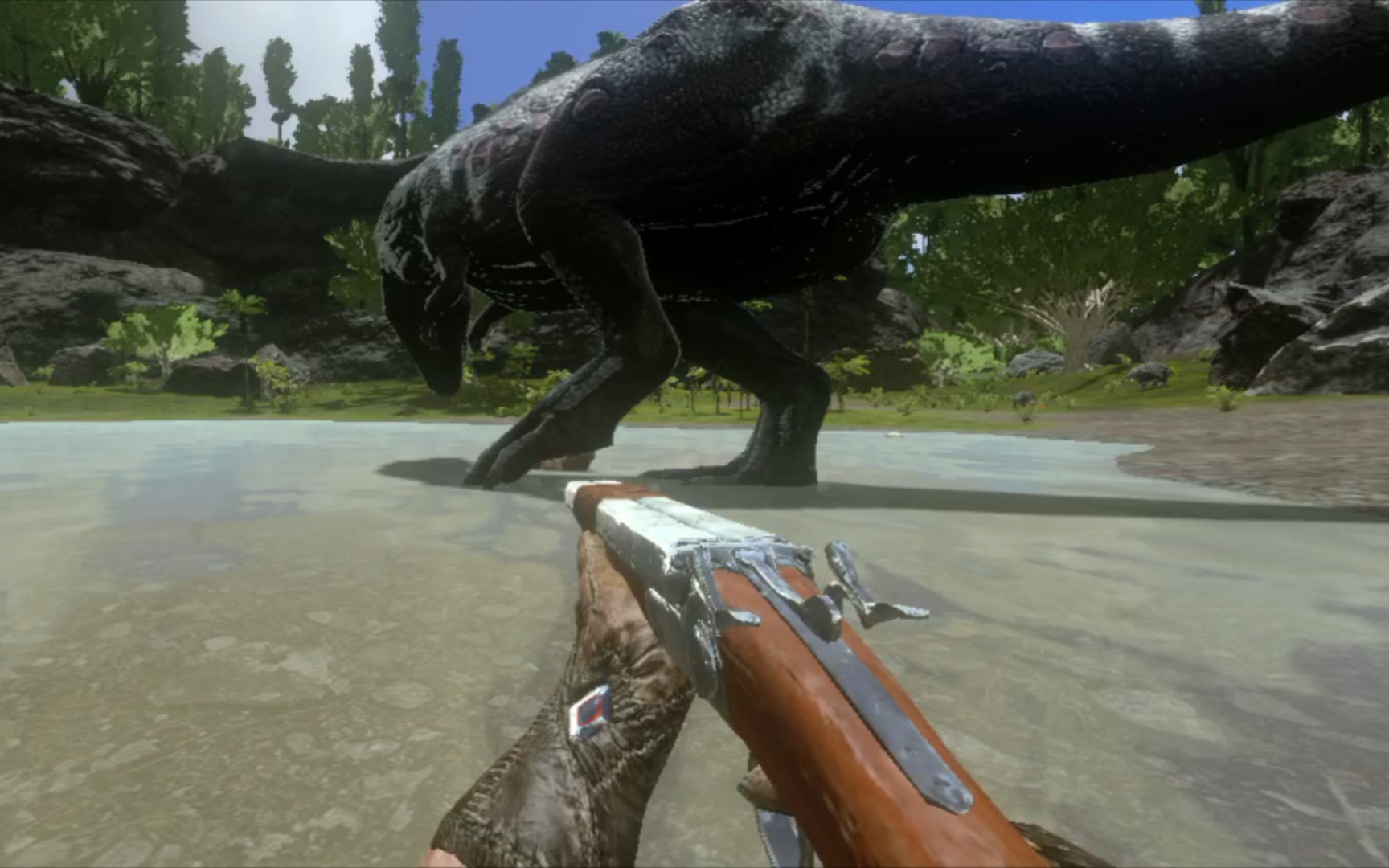 大型纪录片《霸王龙捕食恐龙》