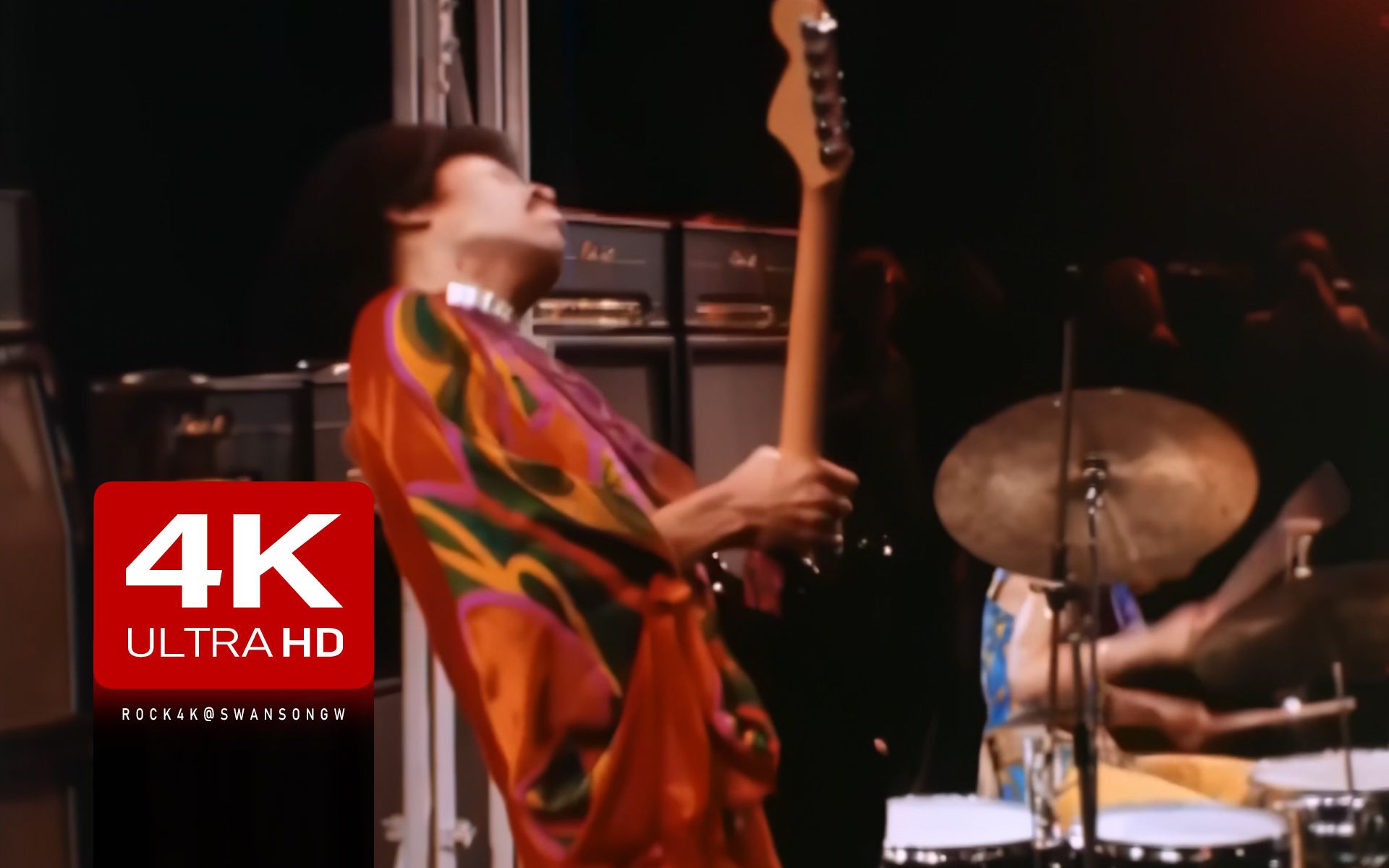 [图]Jimi Hendrix - Machine Gun - Live at the Isle of Wight Festival 1970 【4K修复】