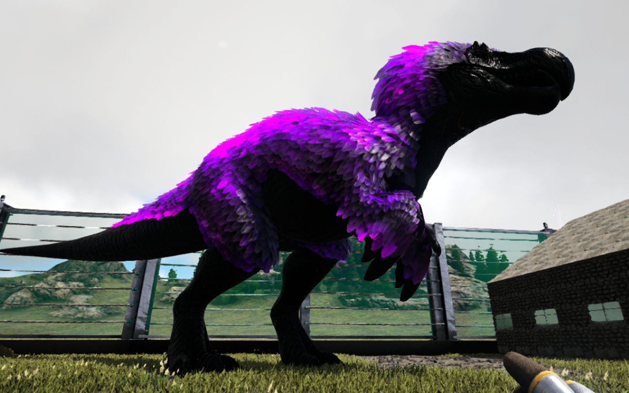 方舟生存进化来世 58 成功进化恶魔嘟嘟霸王龙 拿去大战育母蜘蛛