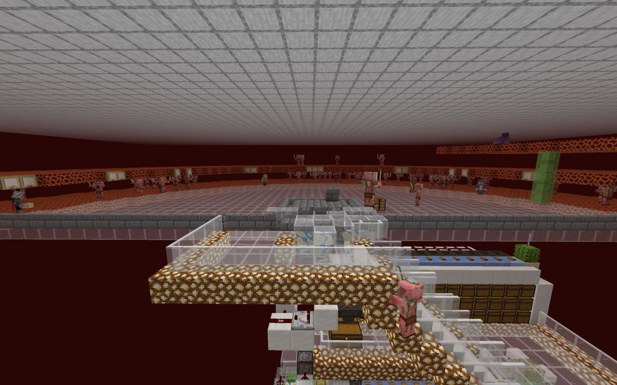 【minecrafr生存】做一个-756-的半圆形猪人塔!_单机游戏热门视频