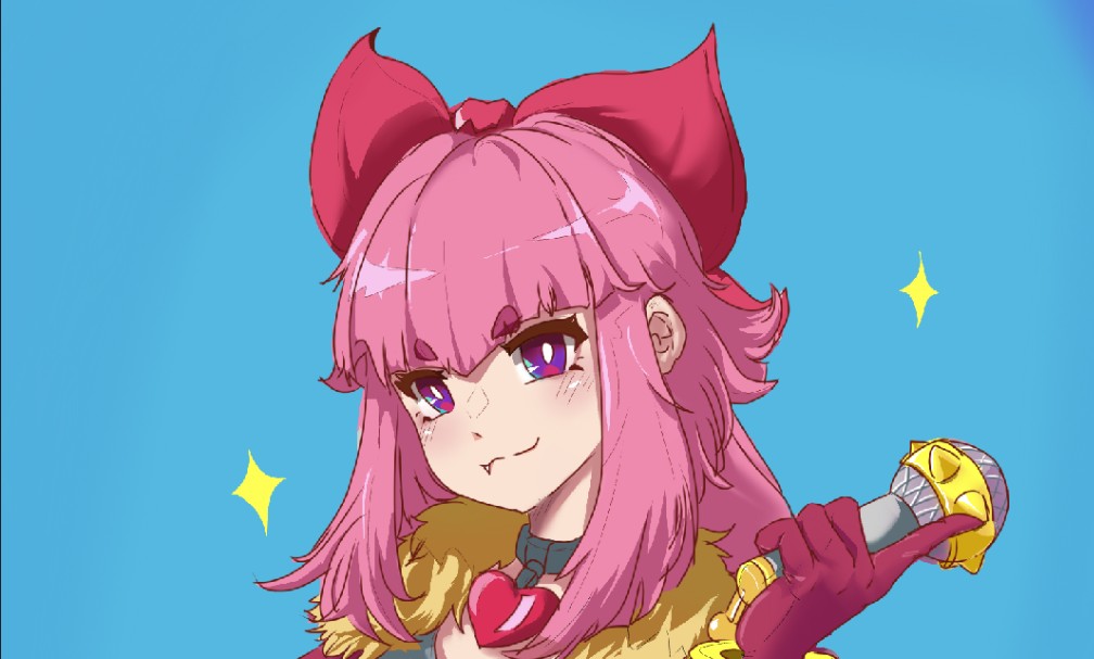 指绘一只麦乐迪