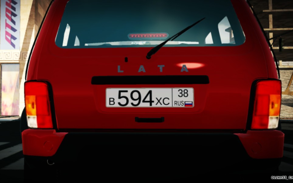 【car parking】俄罗斯车牌制作教程