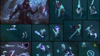 英雄联盟新英雄 残月之肃 厄斐琉斯技能演示 哔哩哔哩 Bilibili